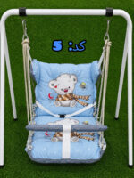تاپ ریلکسی کودک ۱۲ طنابه؛ ننو آرامش‌بخش با پارچه مخمل - Image 7