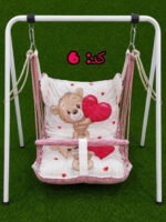 تاپ ریلکسی کودک ۱۲ طنابه؛ ننو آرامش‌بخش با پارچه مخمل - Image 6